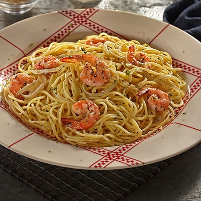 Aglio Spaghetti Udang