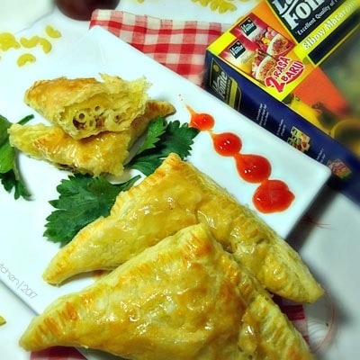 Beef Macaroni Puff Pastry