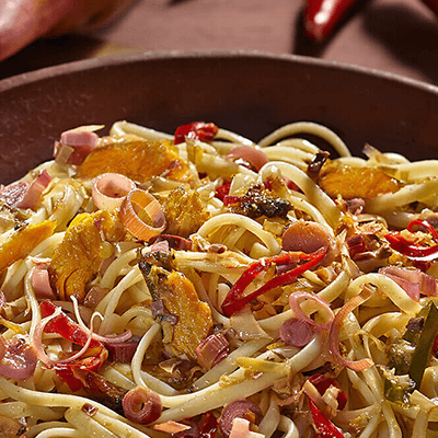 Fettuccine Bandeng Presto Aromatik