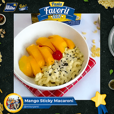 Mango Sticky Macaroni