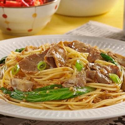 Spaghetti Jamur Manis