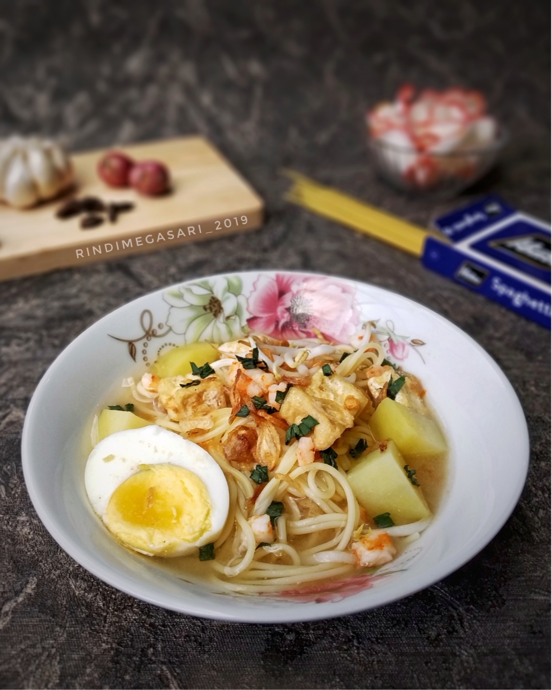 Spaghetti Kuah Medan