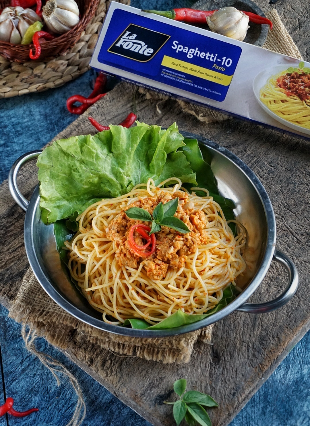 Spaghetti Sambal Tumpang Tempe