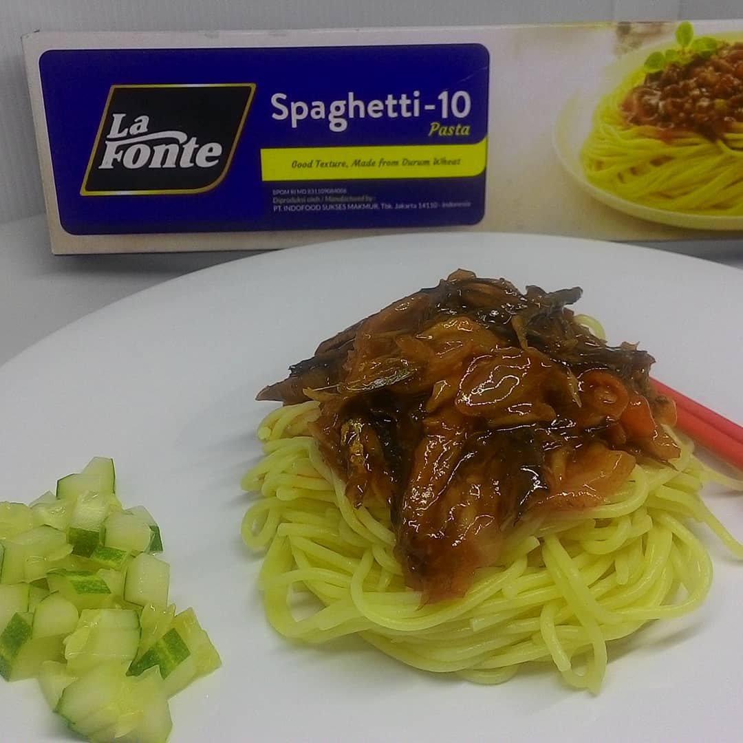 Spaghetti Saus Tongkol Pedas